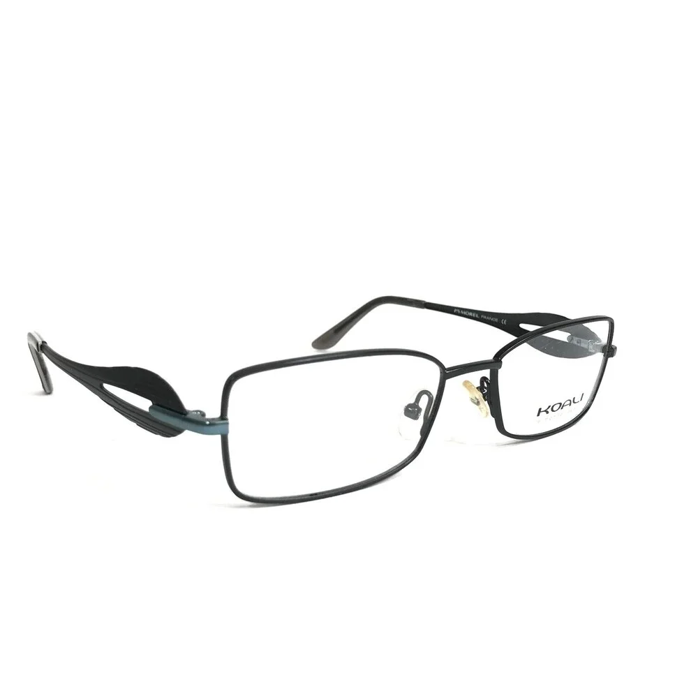 Morel Eyeglasses Frames KOALI 6722K GG195 Black Blue Rectangular 52-17-135